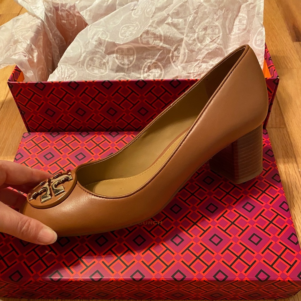 Tory Burch Block Heel Pump